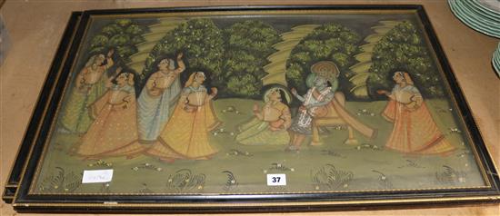 3 Hindi watercolours
